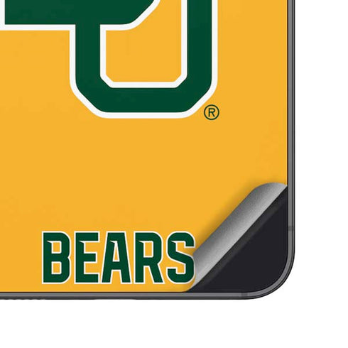 Baylor University BU Yellow Galaxy S25 Skin